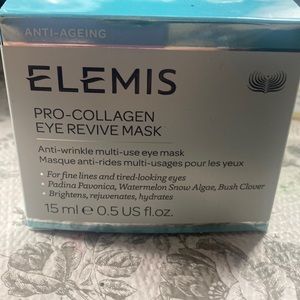 - Elemis serum-infused eye mask 15 ML  Anti wrinkle multi use eye cream New